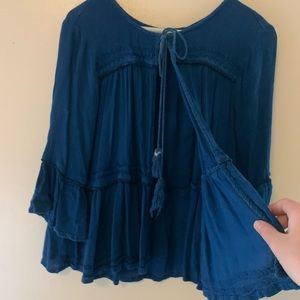 Blue Cardigan